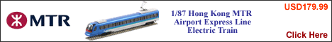 1/87 Hong Kong MTR Airport Express Line Electric Train
